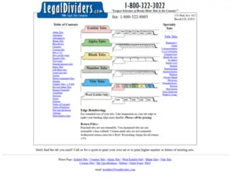 Legaldividers.com(Legaldividers) Screenshot