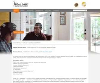 Legaleaseplan.com(Legal Access) Screenshot