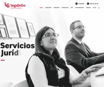 Legalegoabogados.com(Bufete de Abogados en Granada con sede en Jaén y Madrid) Screenshot