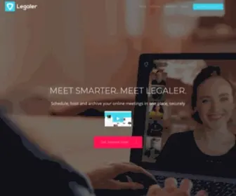 Legaler.com(Smart Communication for Legal) Screenshot