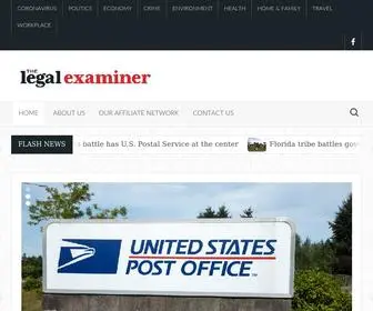 Legalexaminer.news(At The Legal Examiner our goal) Screenshot