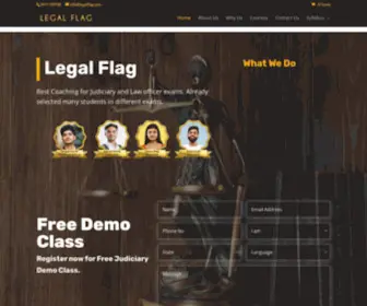 Legalflag.com(Best Judiciary Coaching in Delhi) Screenshot