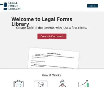 Legalformslibrary.com(Legal Forms Library) Screenshot