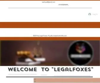 Legalfoxess.com(Legalfoxes) Screenshot