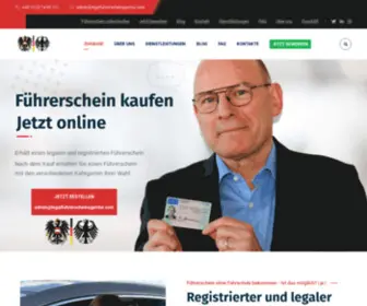 Legalfuhrerscheinagentur.com(Legalfuhrerscheinagentur) Screenshot