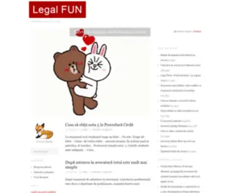 Legalfun.ro(Legal FUN:  Zâmbește) Screenshot