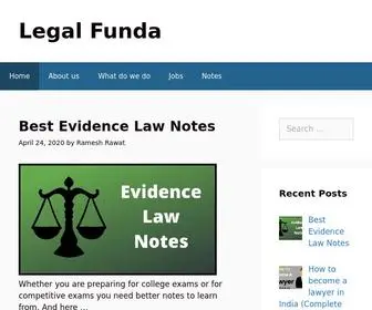 Legalfunda.org(Legal Funda) Screenshot