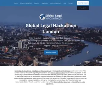 Legalhackathon.london(GLH London) Screenshot