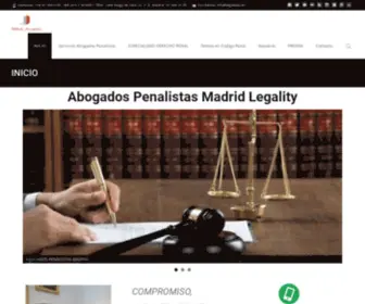 Legalidas.es(Abogados Penalistas Madrid) Screenshot