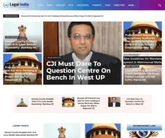 Legalindia.com(Legal India) Screenshot