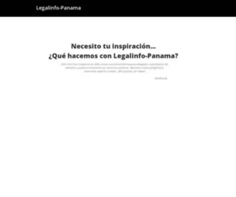 Legalinfo-Panama.com(Legalinfo Panama) Screenshot