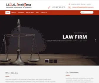 Legalintellizence.com(Legal Experts (Advocates & Lawyers)) Screenshot