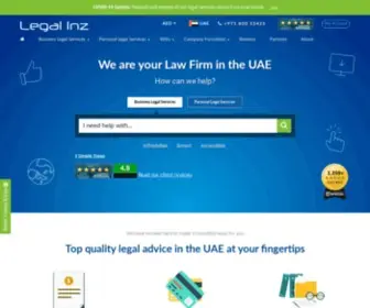 Legalinz.com(Legal Inz) Screenshot