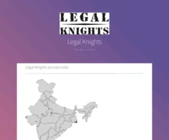 Legalknights.in(Legal Knights) Screenshot