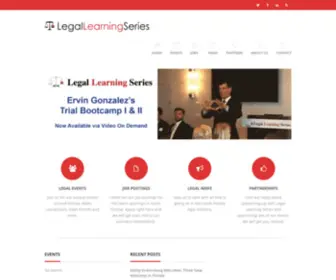 Legallearningseries.com(Legal Learning Series) Screenshot