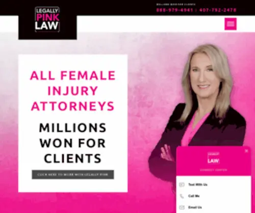 Legallypinklaw.com(Legally Pink Law) Screenshot