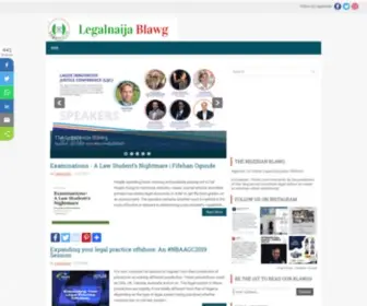 Legalnaija.com(The Nigerian Blawg) Screenshot