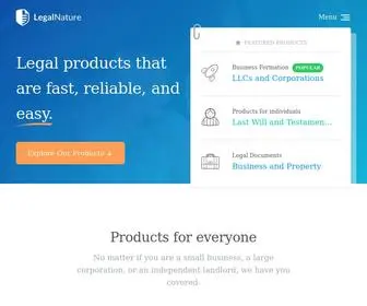 Legalnature.com(Legal Forms) Screenshot