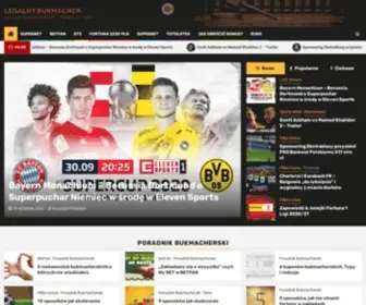 Legalnybukmacher.com(Zakłady bukmacherskie) Screenshot