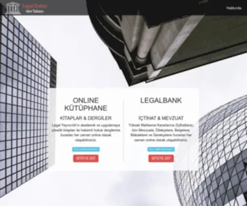 Legalonline.com.tr(ONLİNE KÜTÜPHANE) Screenshot