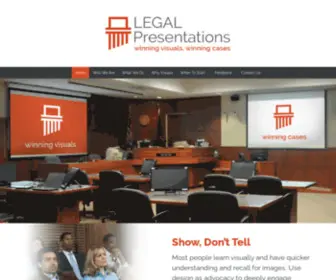 Legalpres.com(Legal Presentations) Screenshot