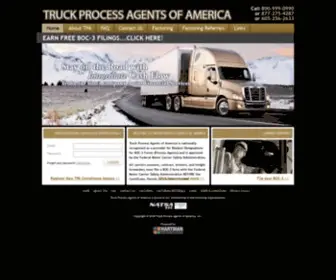 Legalprocessagents.com(Truck Process Agents) Screenshot