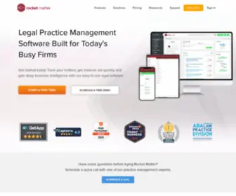 Legalproductivity.com(Cloud-Based Legal Case Management & Billing Software) Screenshot