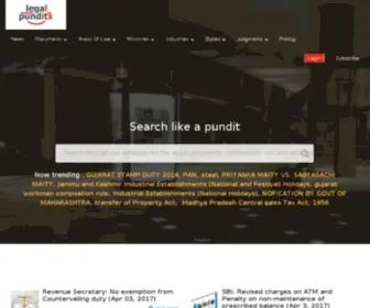 Legalpundits.com(The Complete Legal Regulatory) Screenshot