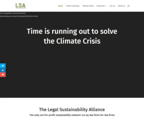 Legalsectoralliance.com(Legal Sector Alliance) Screenshot