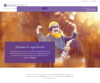 Legalshield.co.uk(Legalshield) Screenshot