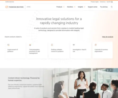 Legalsolutions.com(Legal Solutions) Screenshot