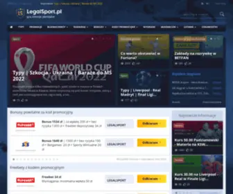 Legalsport.pl(Najlepsze kody bonusowe z) Screenshot