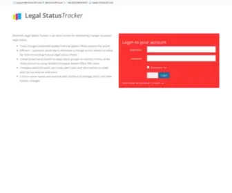 Legalstatustracker.com(Legal Status Tracker) Screenshot