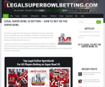 Legalsuperbowlbetting.com Screenshot