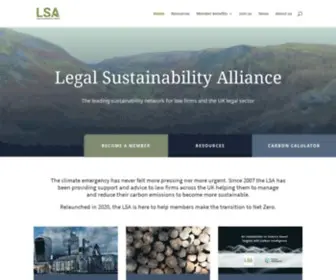 Legalsustainabilityalliance.com(Legal Sustainability Alliance) Screenshot