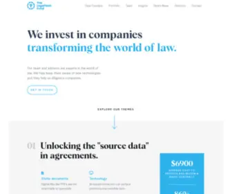 Legaltech.com(The LegalTech Fund) Screenshot