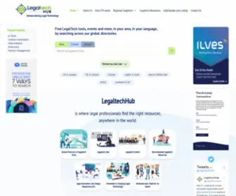 Legaltechnologyhub.com(Legaltech Hub) Screenshot