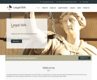 Legalwa.org(Legal WA) Screenshot