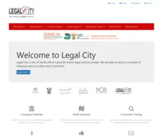 Legalweb.co.za(Legal City) Screenshot