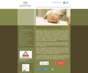 Legalyforense.com(Antonio Molina) Screenshot