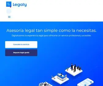 Legaly.pe(Asesoría legal para emprendedores y mypes) Screenshot