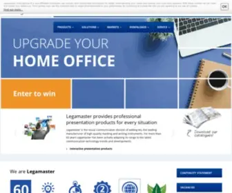 Legamaster.com(Legamaster) Screenshot