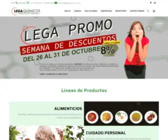 Legaquimicos.com(Inicio) Screenshot