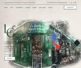 Legarrick.co.uk(Le Garrick) Screenshot