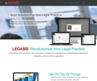 Legasis.com.my(Legasis Software is a cloud based Legal Firm Case Management Software that specially designed for small &amp; mid size law firms) Screenshot