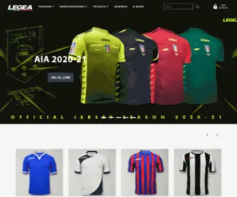 Legea.com(TECHNICAL SPORTSWEAR) Screenshot