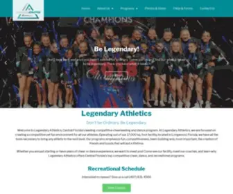 Legendaryathletics.com(Be Legendary) Screenshot