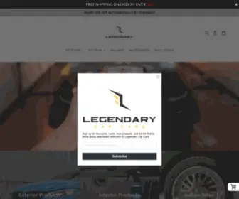 Legendarycarcare.com(Legendary Car Care Products) Screenshot