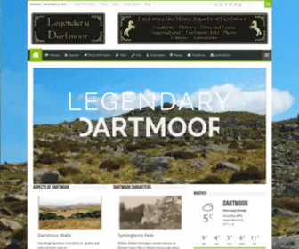 Legendarydartmoor.co.uk(Legendary Dartmoor) Screenshot