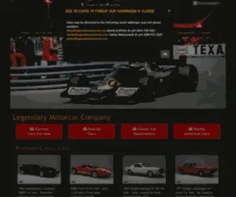 Legendarymotorcar.com(Legendary MotorcarWe buy) Screenshot